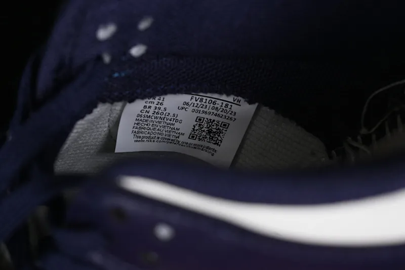 All categories Nk SB Dunk series Nk SB Dunk Low low-top sneakers Nk Dunk Low Retro "Navy Blue" purple gold white SB low-top casual sneakers FV8106-181